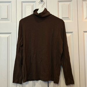 Vintage Kim Rogers Brown Turtleneck